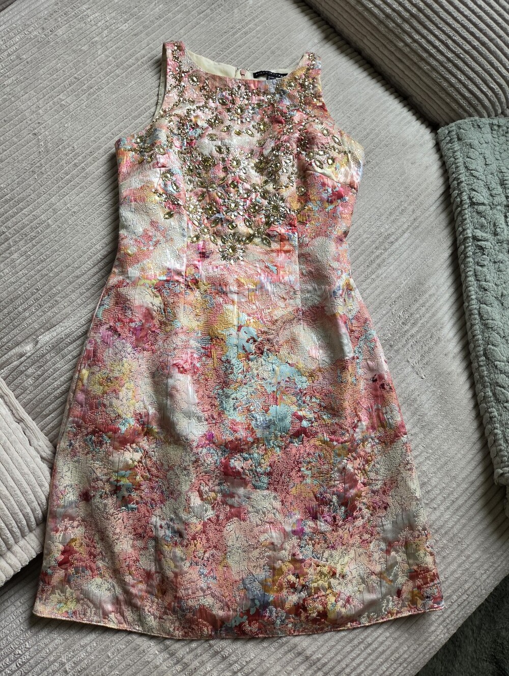 Aidan Mattox Sequin Cocktail Dress